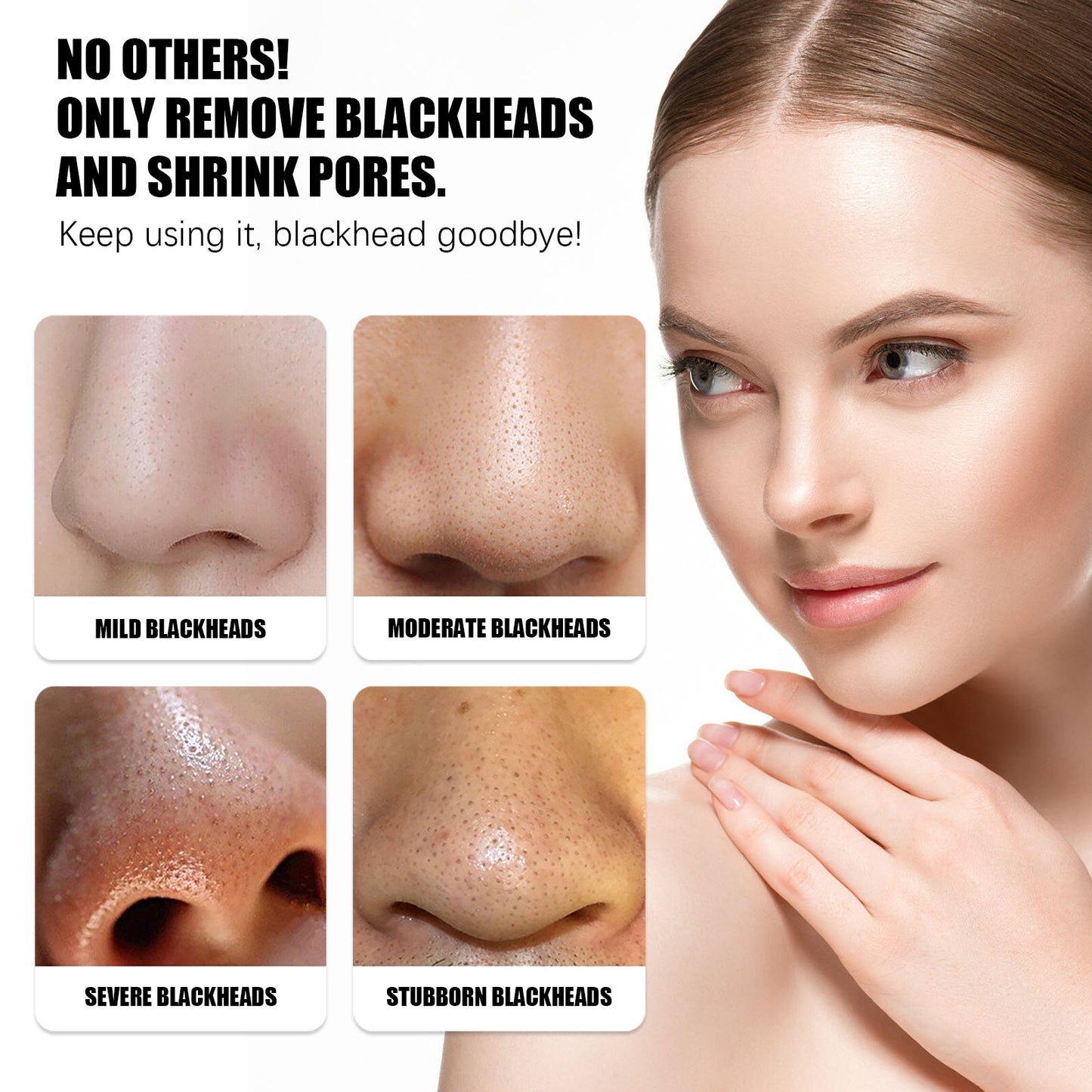 OUHOE Blackhead Peeling Nose Mask