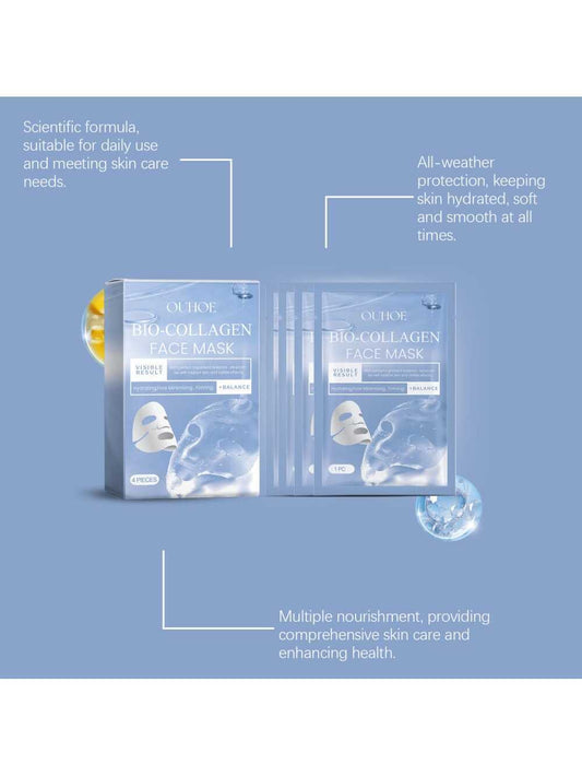 Outie 4PCS Bio-Collagen Glow Mask