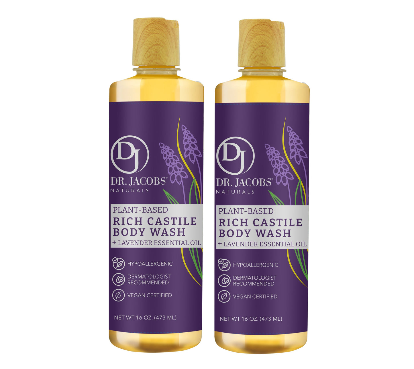 DJ Lavender Castile Body Wash (All American)