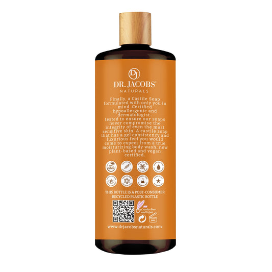 DJ Orange & Ginger Castile Body Wash (All American)