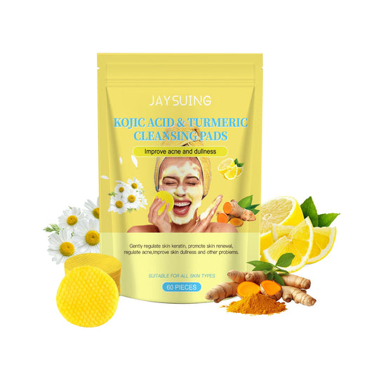Jaysuing Kojic Acid Turmeric Cleansing Pad