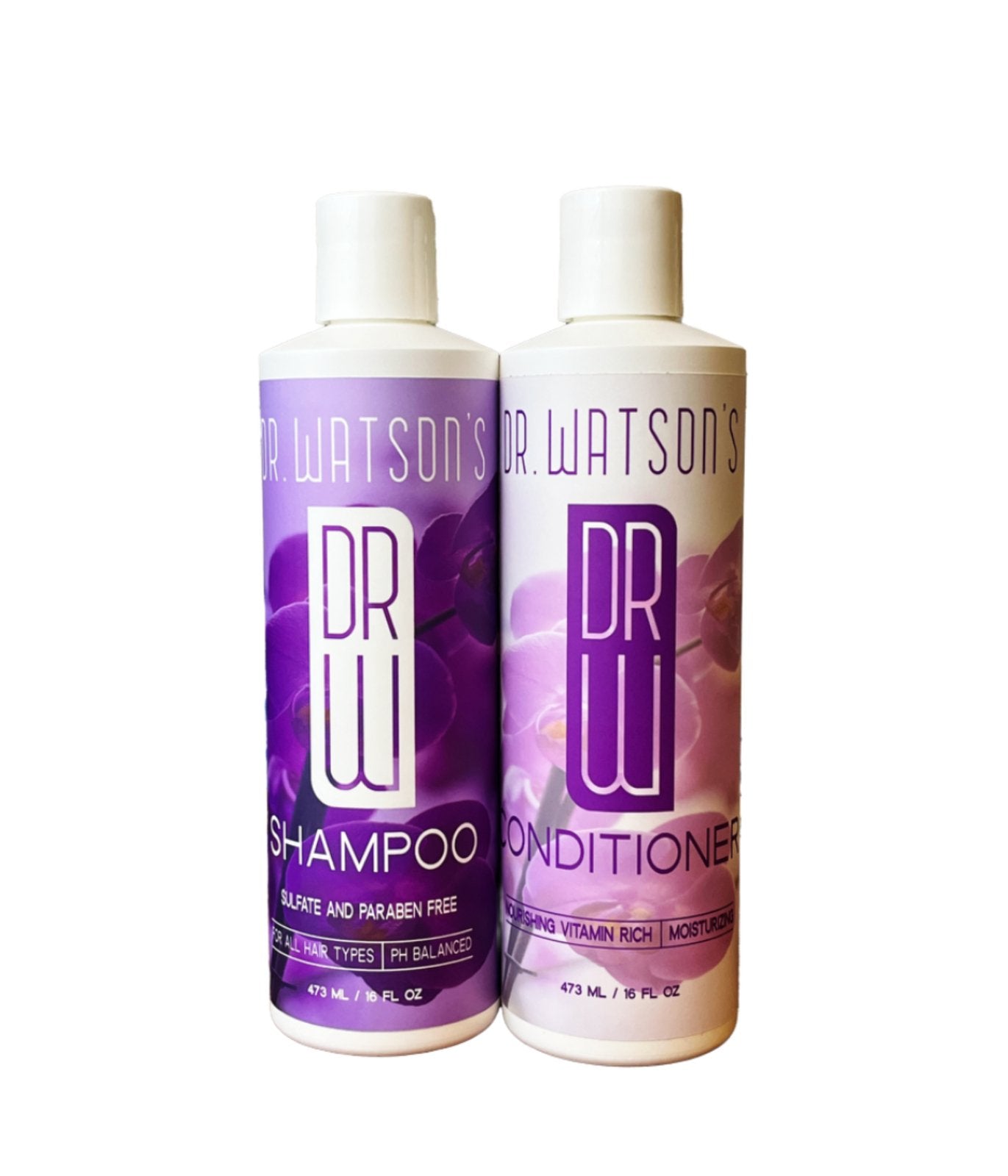 Dr. Watson's | Shampoo & Conditioner Bundle | 16 Oz Each