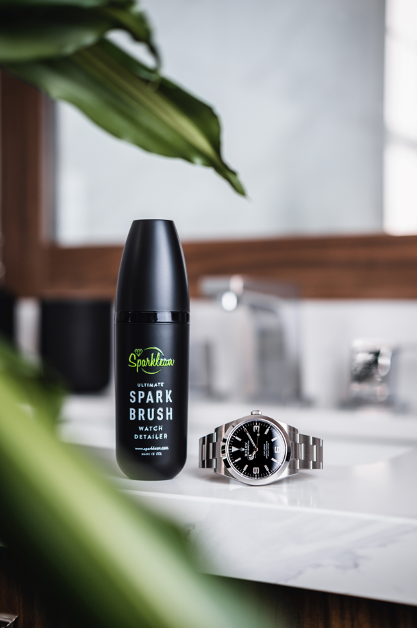 SparkBrush Soft-Bristle Jewelry & Watch Cleaning Brush