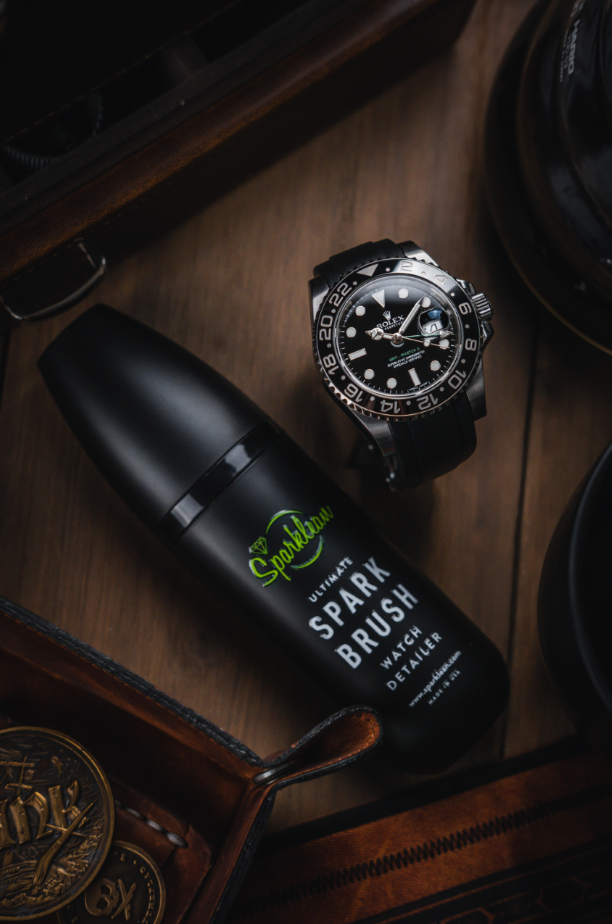 SparkBrush Soft-Bristle Jewelry & Watch Cleaning Brush