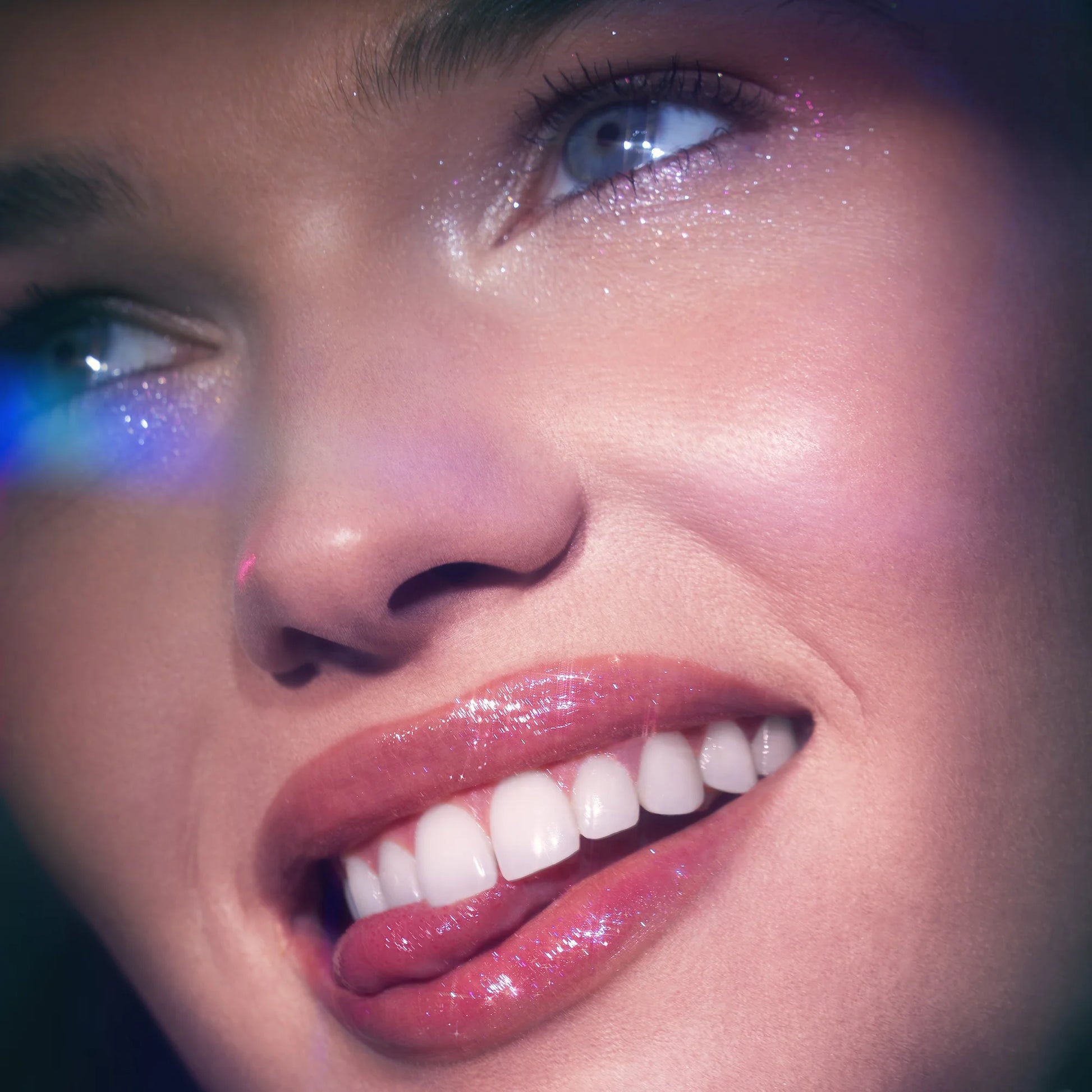 e.l.f. Glow Reviver Lip Oil Glimmer - Candy Coded | 0.25 Fl Oz | Hydrating & Glossy Lip Treatment
