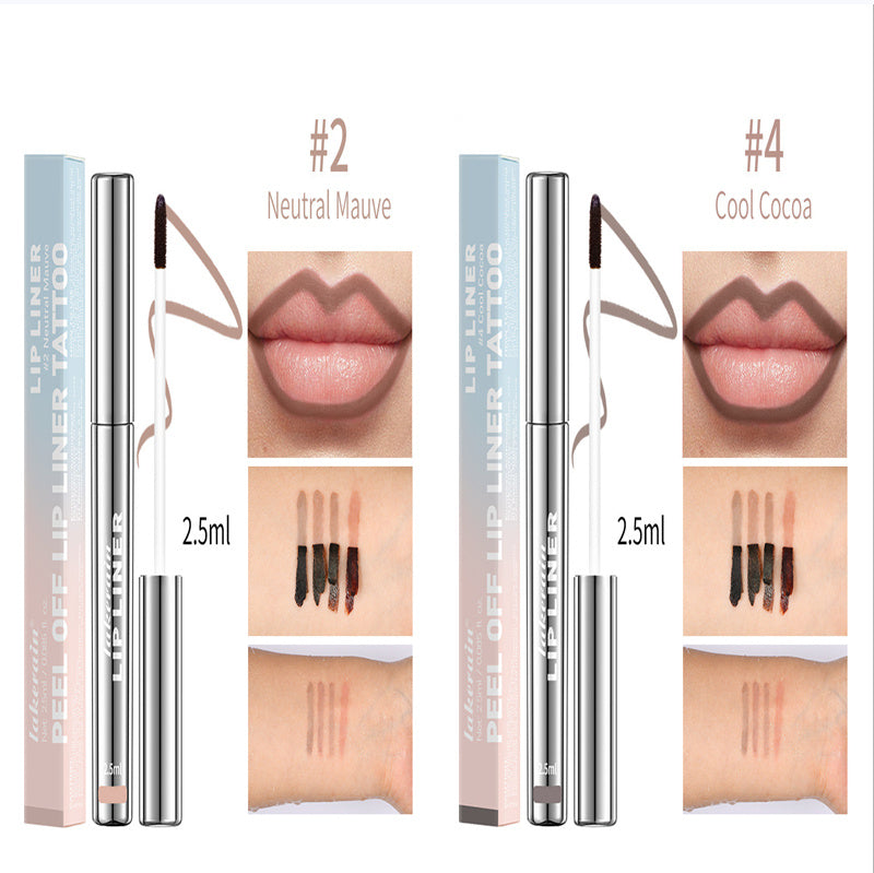 Lip liner Matte Finish No Stain On Cup Hook Line Lip Stick