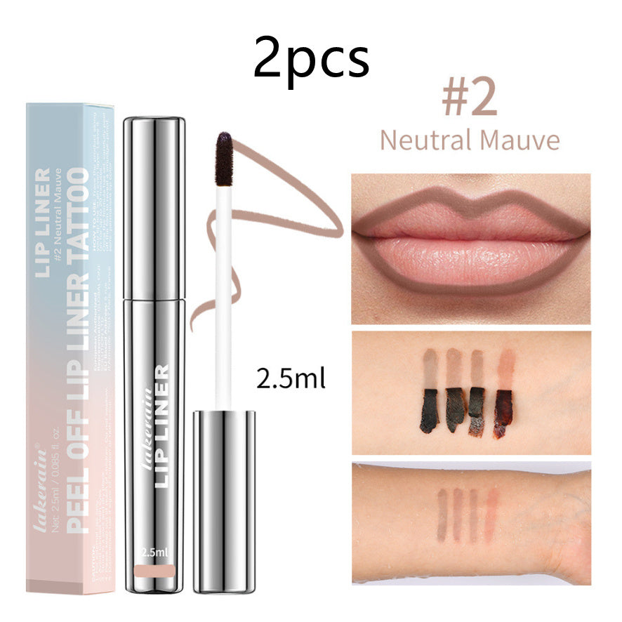 Lip liner Matte Finish No Stain On Cup Hook Line Lip Stick