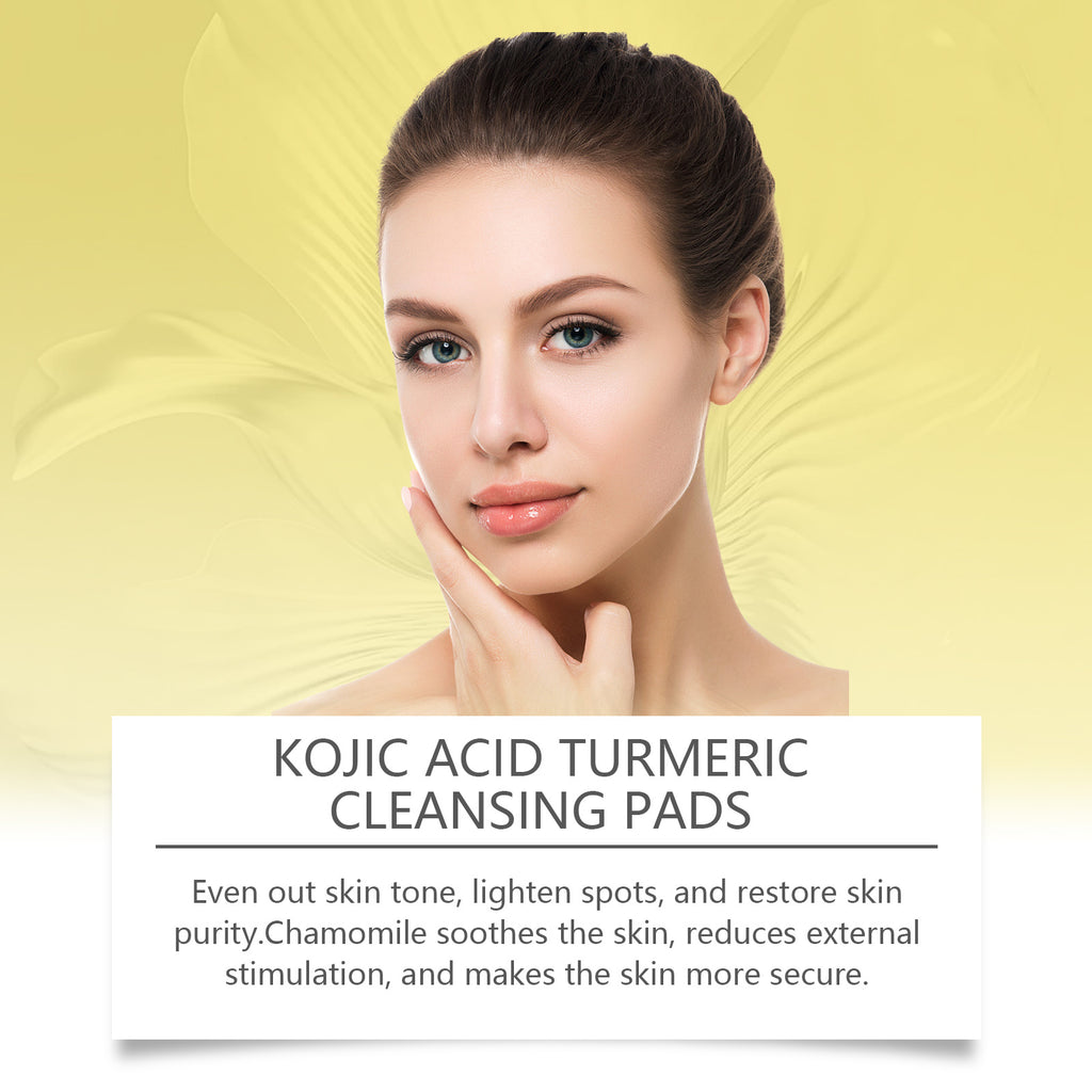 Jaysuing Kojic Acid Turmeric Cleansing Pad