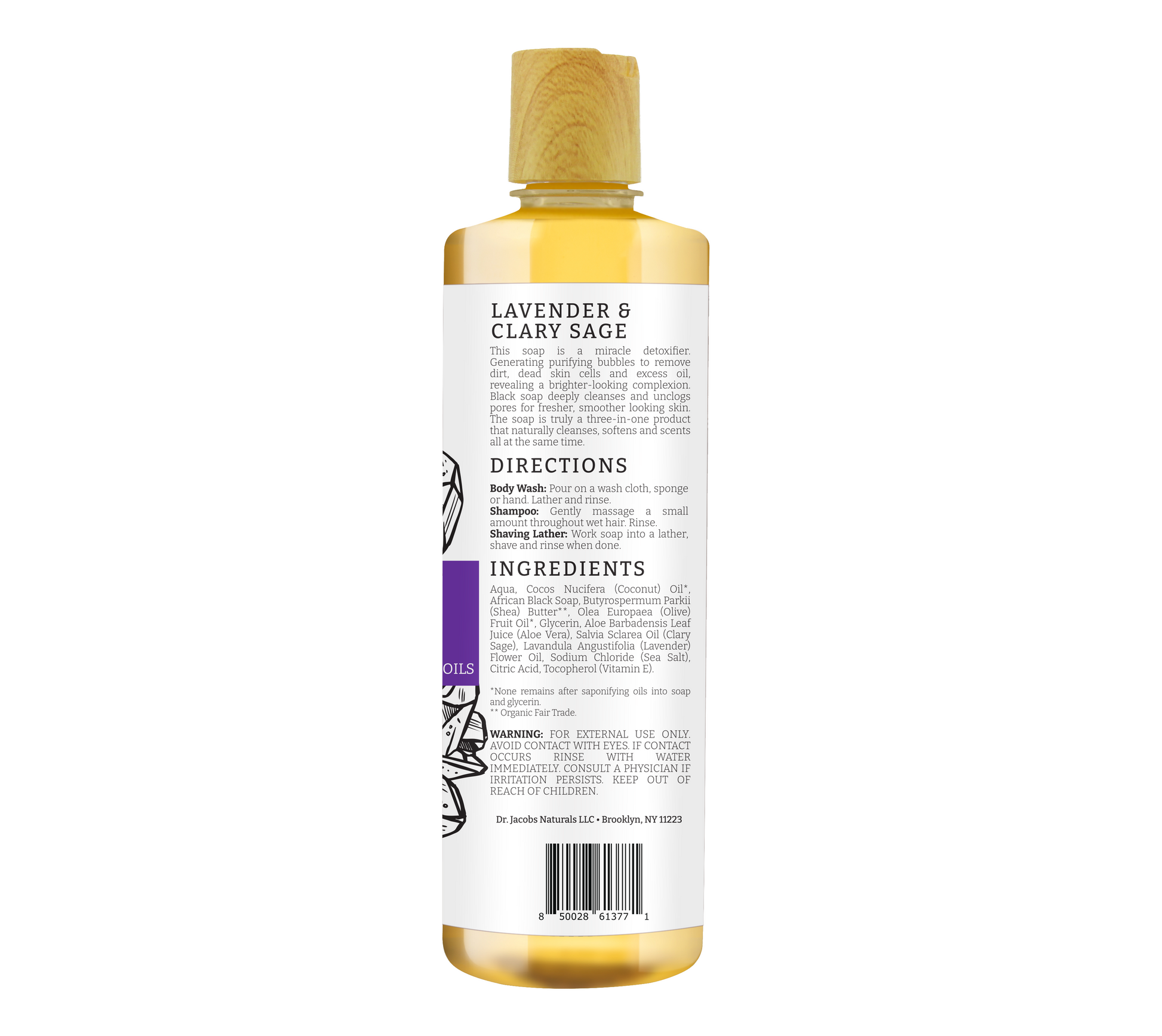 DJ Black Soap Lavender & Sage (All American)
