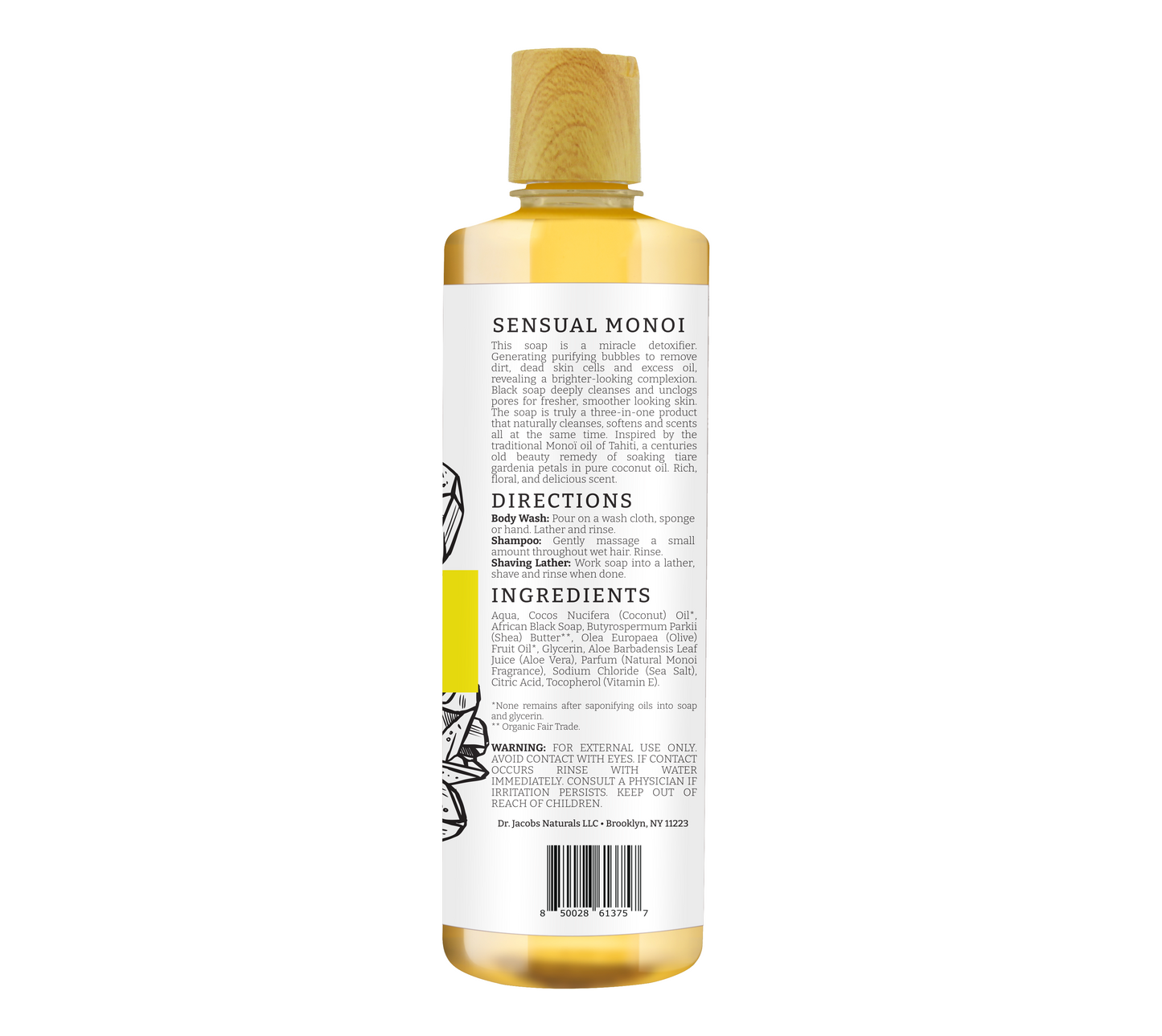 DJ Black Soap Monoi (All American)