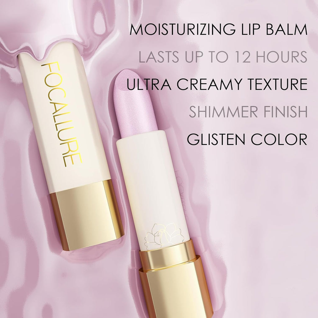 Moisturizing Shiny Lipstick,Pearl Shimmery Finish,Hydrating Tinted Lip Balm with Creamy Texture,Long Lasting High Pigmented Lip Stain,Guest from Sky