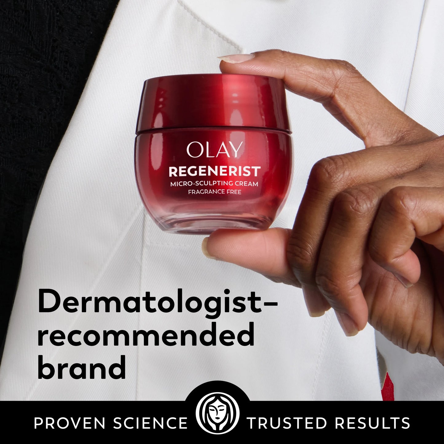 OLAY REGENERIST Anti-Aging Face Cream, Hydrating, Anti-Wrinkle, Firming Moisturizer, Fragrance Free, Skin Care with Triple Collagen Peptide & Niacinamide