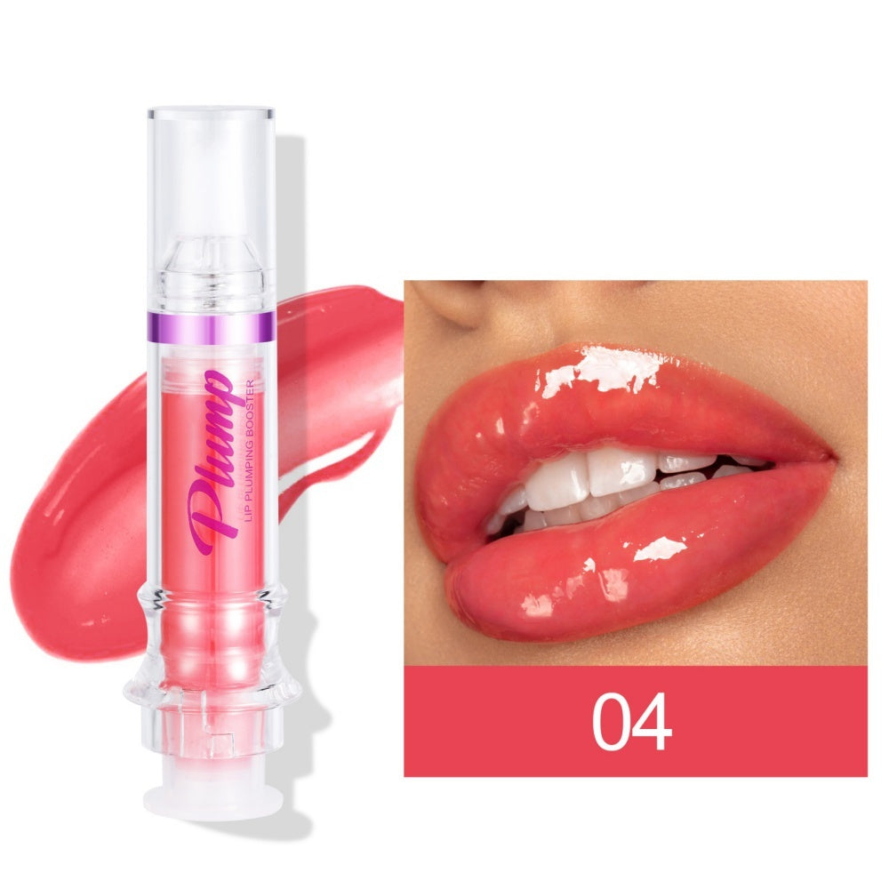 HandaiyanNew Tube Lip Rich Lip Color Slightly Spicy Lip Honey Lip Glass Mirror Face Lip Mirror Liquid Lipstick
