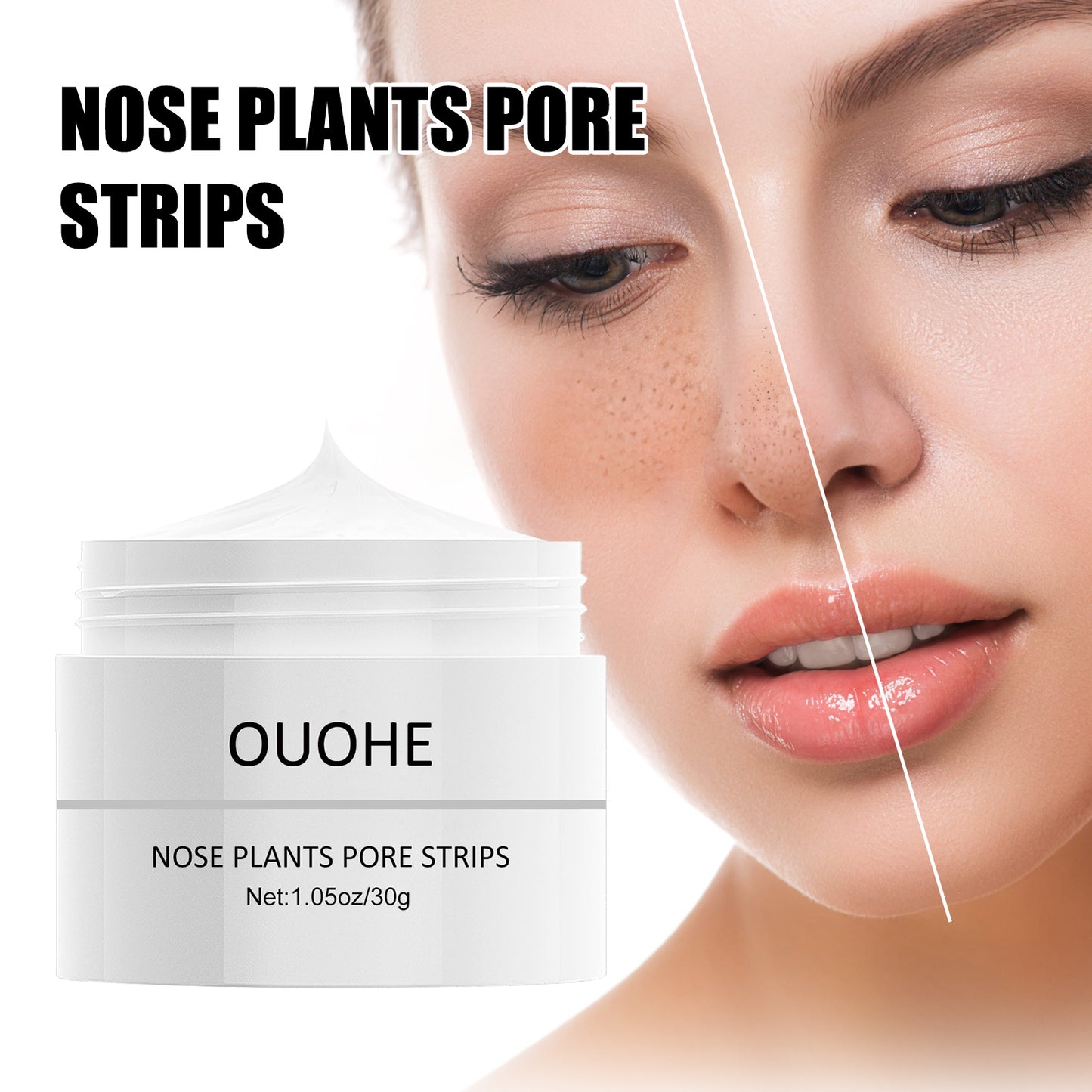 OUHOE Blackhead Peeling Nose Mask