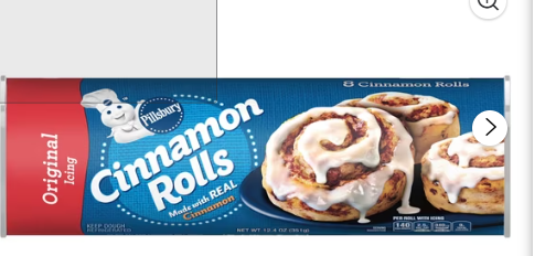 2 Pack - Pillsbury Cinnamon Rolls With Icing 8 Count 12.4 oz Package May Vary