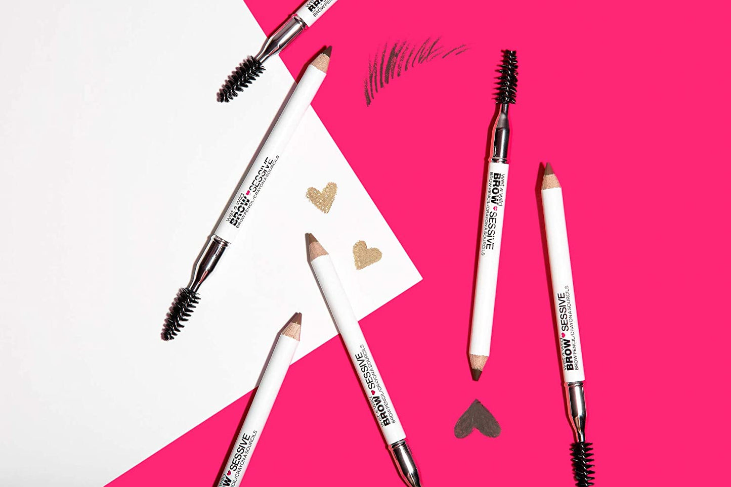 Brow-Sessive Brow Pencil, Ultra-Precise Dual Ended Spoolie Brush for Perfect Buidlable Blendable Shaping, Natural Lasting Shades for Every Brow, Cruelty-Free & Vegan - Taupe(Packaged)