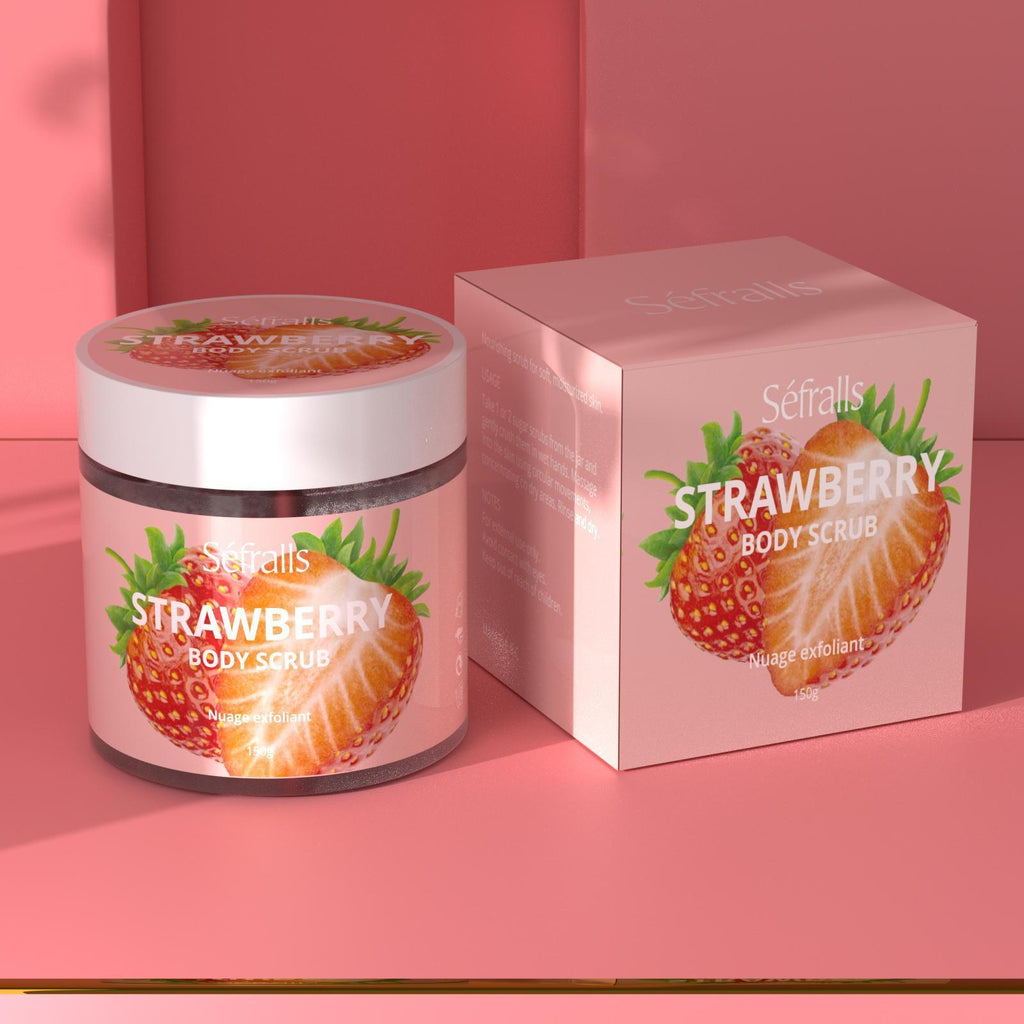Serals Safera Strawberry Body Scrub
