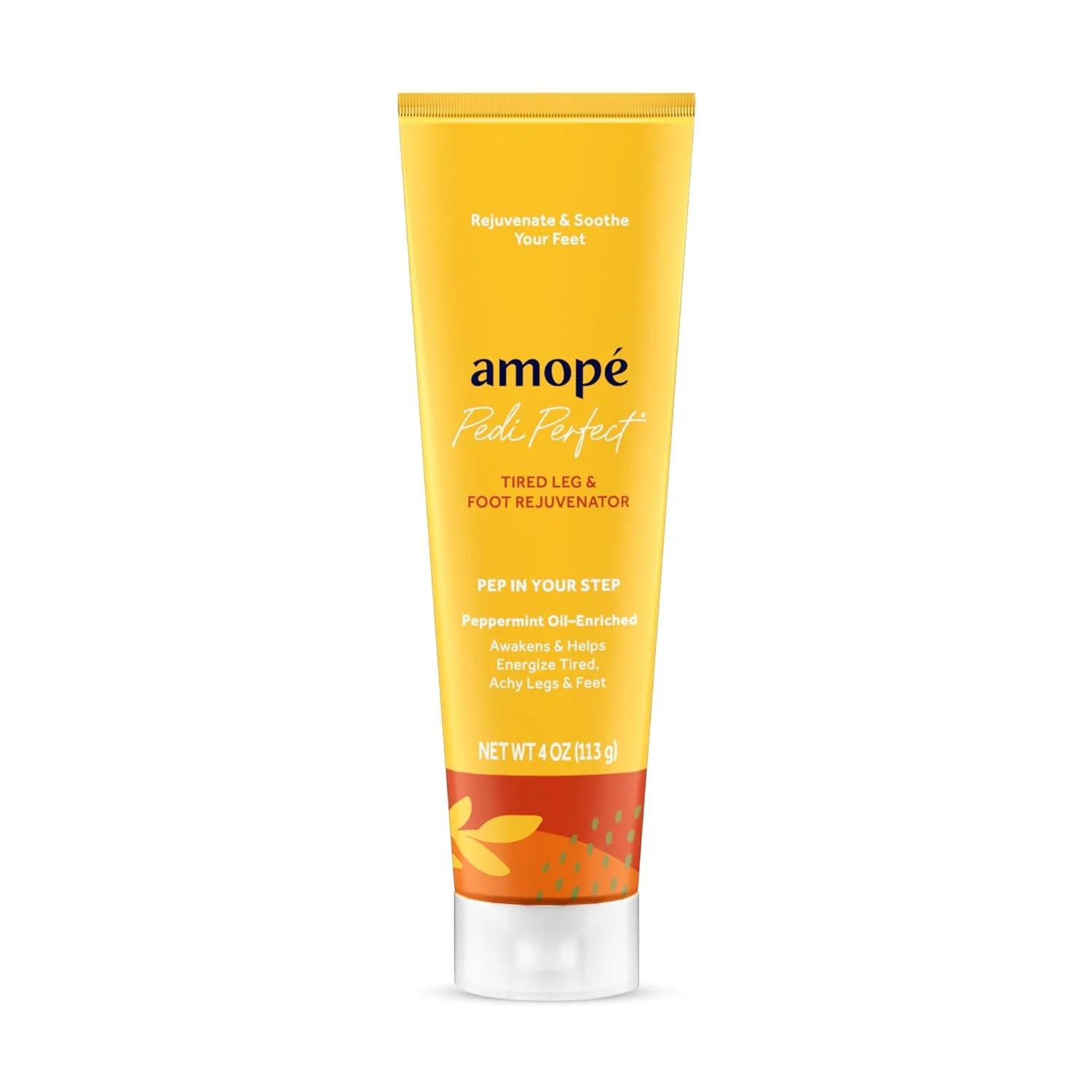 Amopé Pampering Foot Care Kit – Foot Scrubs, Foot Soak, Leg & Foot Scrubber, Storage Bag – 1 Kit