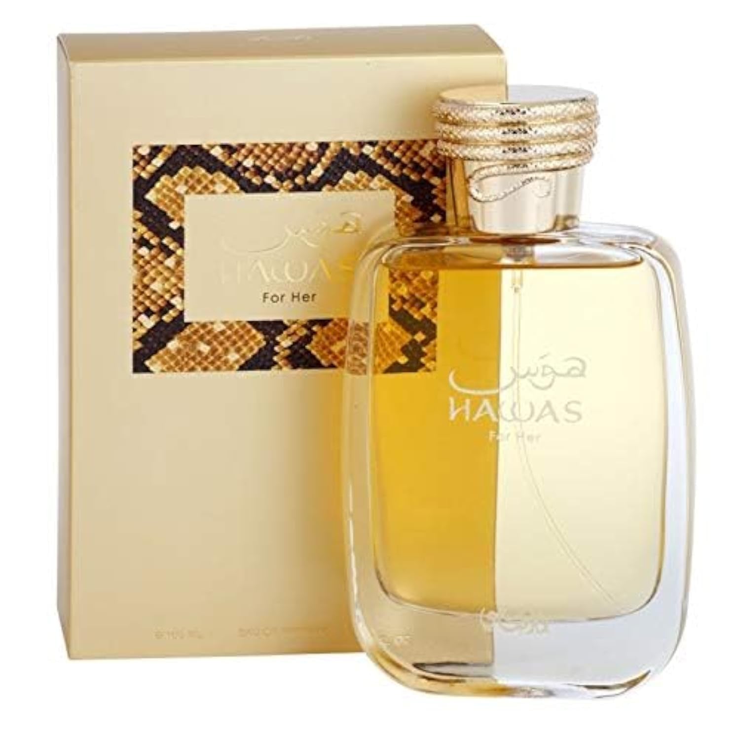 Hawas for Her - Eau De Parfum 100ML (3.4 OZ) - Premium Arabian Perfume for Women, a Signature Women Perfume Long-Lasting Fragrance for All Day Freshness, Ideal Gift for Women for Any Occasion