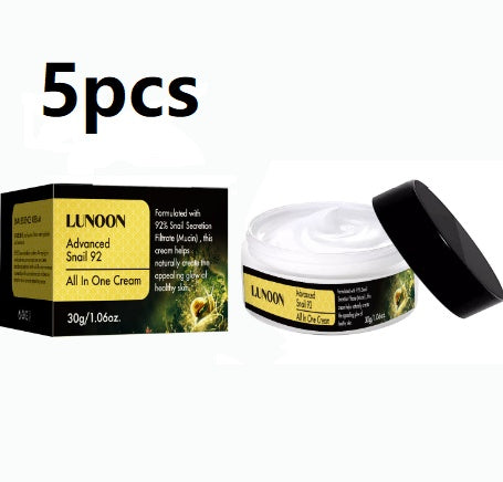 LUNOON  Snail Cream Fading Wrinkle French Lines Replenishment Firming Skin Anti-Aging