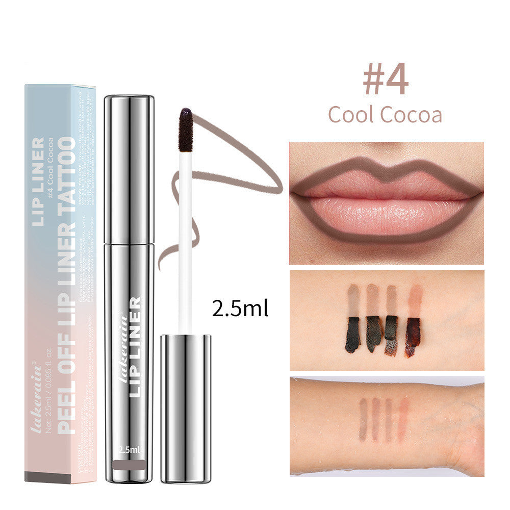 Lip liner Matte Finish No Stain On Cup Hook Line Lip Stick