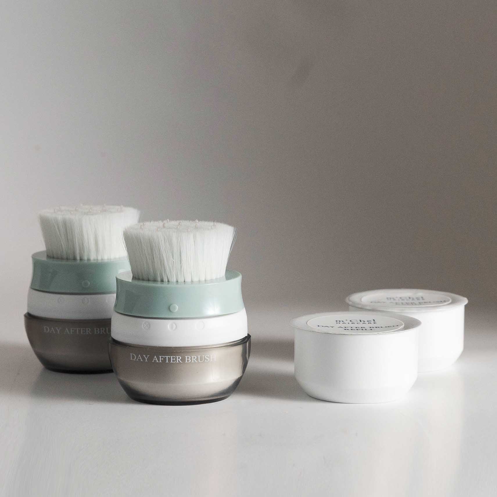 m'Chel Haircare Double Day After™ Brush + Refills Bundle