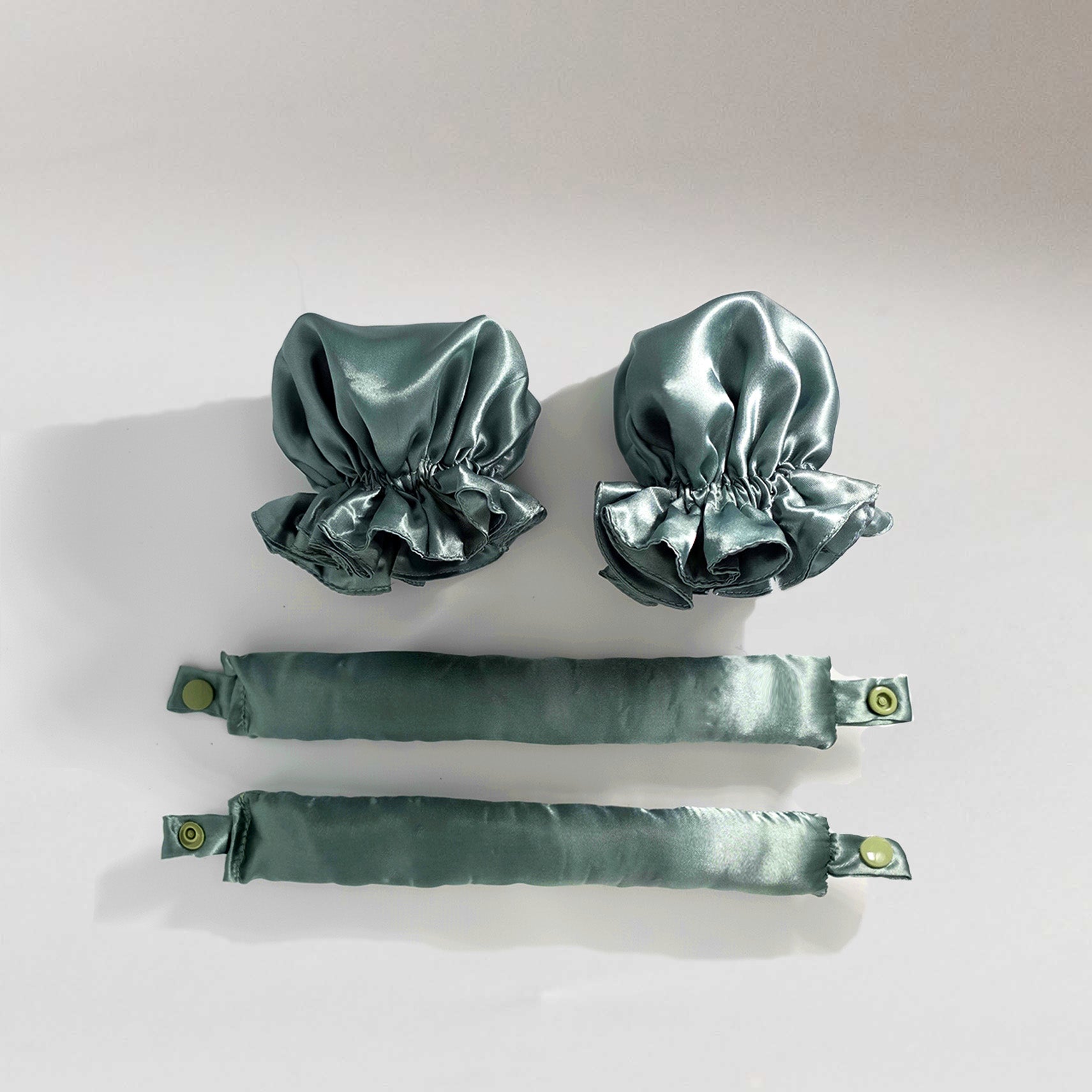 m'Chel Haircare Satin Heatless Curler + Satin Wrap