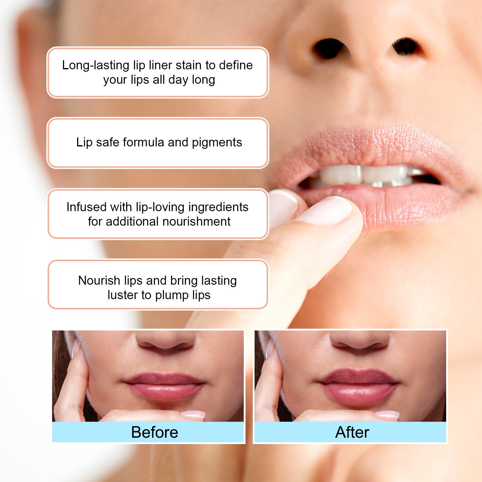 Lip Liner Stripping Lip Liner Outline Waterproof
