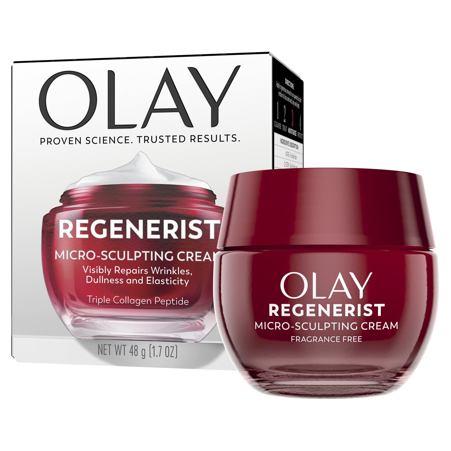 OLAY REGENERIST Anti-Aging Face Cream, Hydrating, Anti-Wrinkle, Firming Moisturizer, Skin Care with Triple Collagen Peptide & Niacinamide