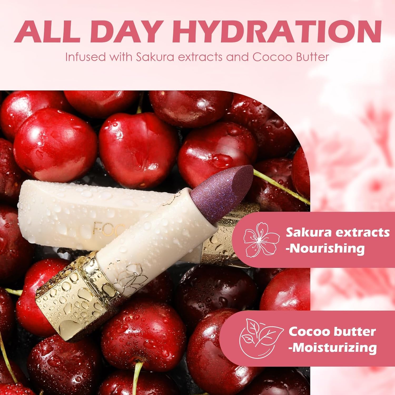 Moisturizing Shiny Lipstick,Pearl Shimmery Finish,Hydrating Tinted Lip Balm with Creamy Texture,Long Lasting High Pigmented Lip Stain,Guest from Sky