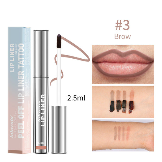 Lip liner Matte Finish No Stain On Cup Hook Line Lip Stick