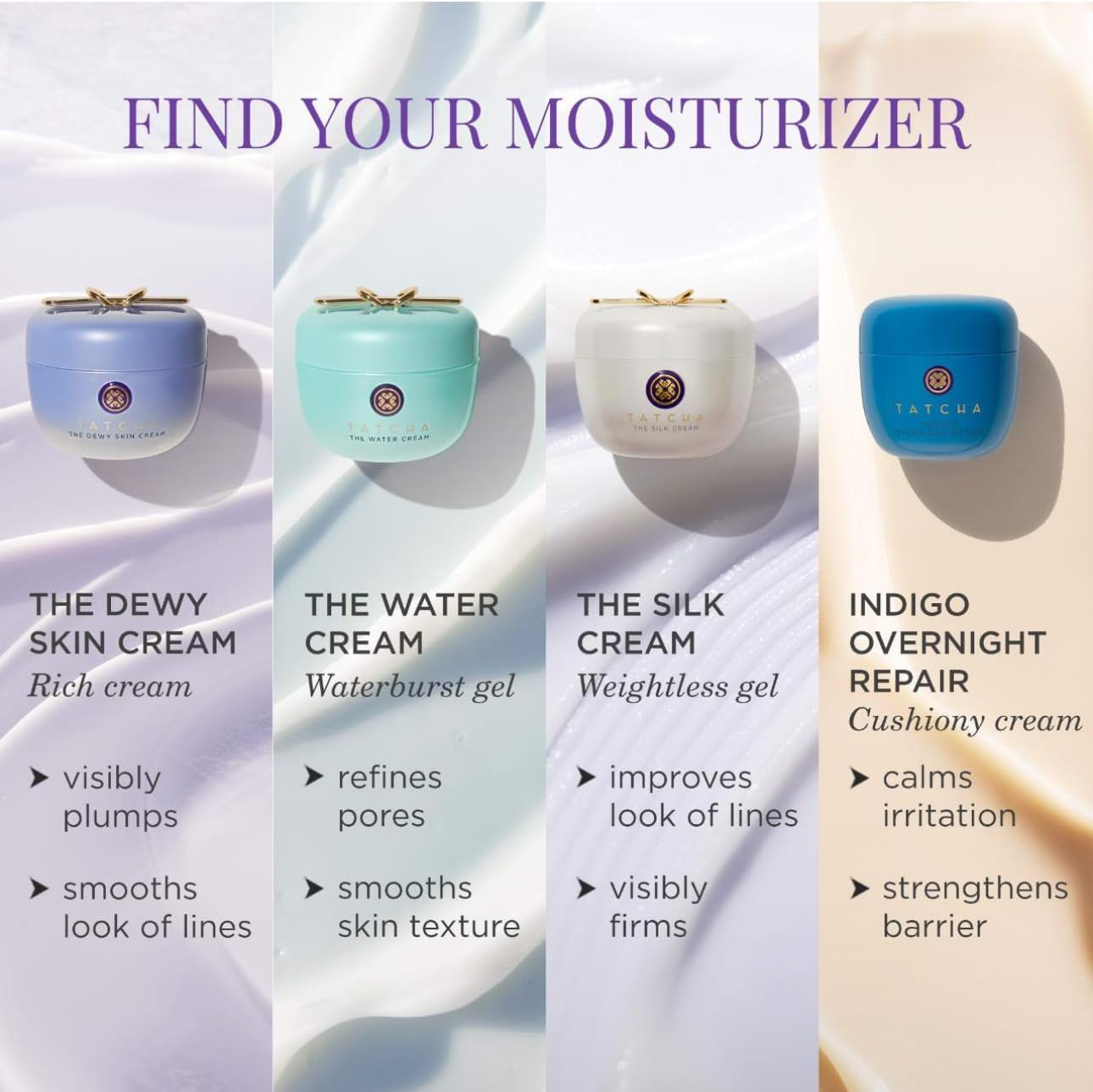 Tatcha | the Dewy Skin Cream, Jumbo | Rich Line-Plumping Moisturizer - Hydrate, Plump, and Protect Dry Skin | 75 Ml / 2.54 Fl. Oz.