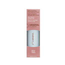 Mineral Fusion Dewy Hydrating Pore-Refining Face Primer 0.84 fl oz, Lightweight, Hydrating Primer Plumps Skin with Blue Light Protection