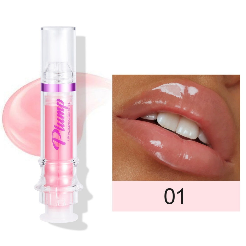HandaiyanNew Tube Lip Rich Lip Color Slightly Spicy Lip Honey Lip Glass Mirror Face Lip Mirror Liquid Lipstick