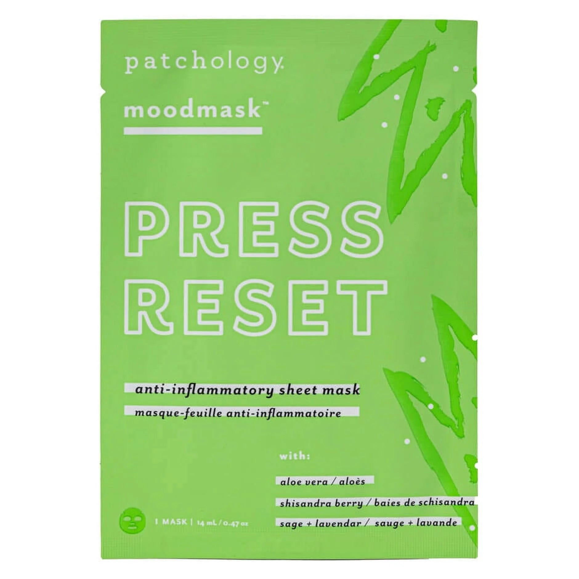 Moodmask Press Reset Facial Sheet Mask – Revitalizing Skin Care Treatment