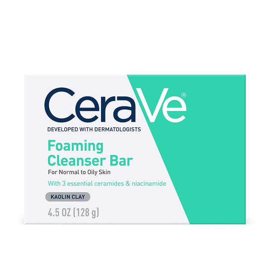 CeraVe Foaming Cleanser Bar 4.5 Ounce