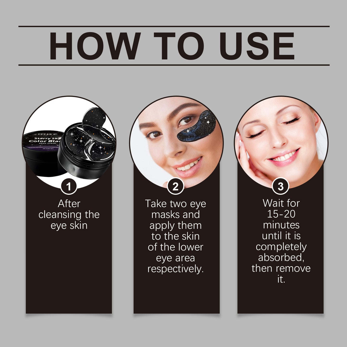 EELHOE Starry Sky Dark Eye Mask