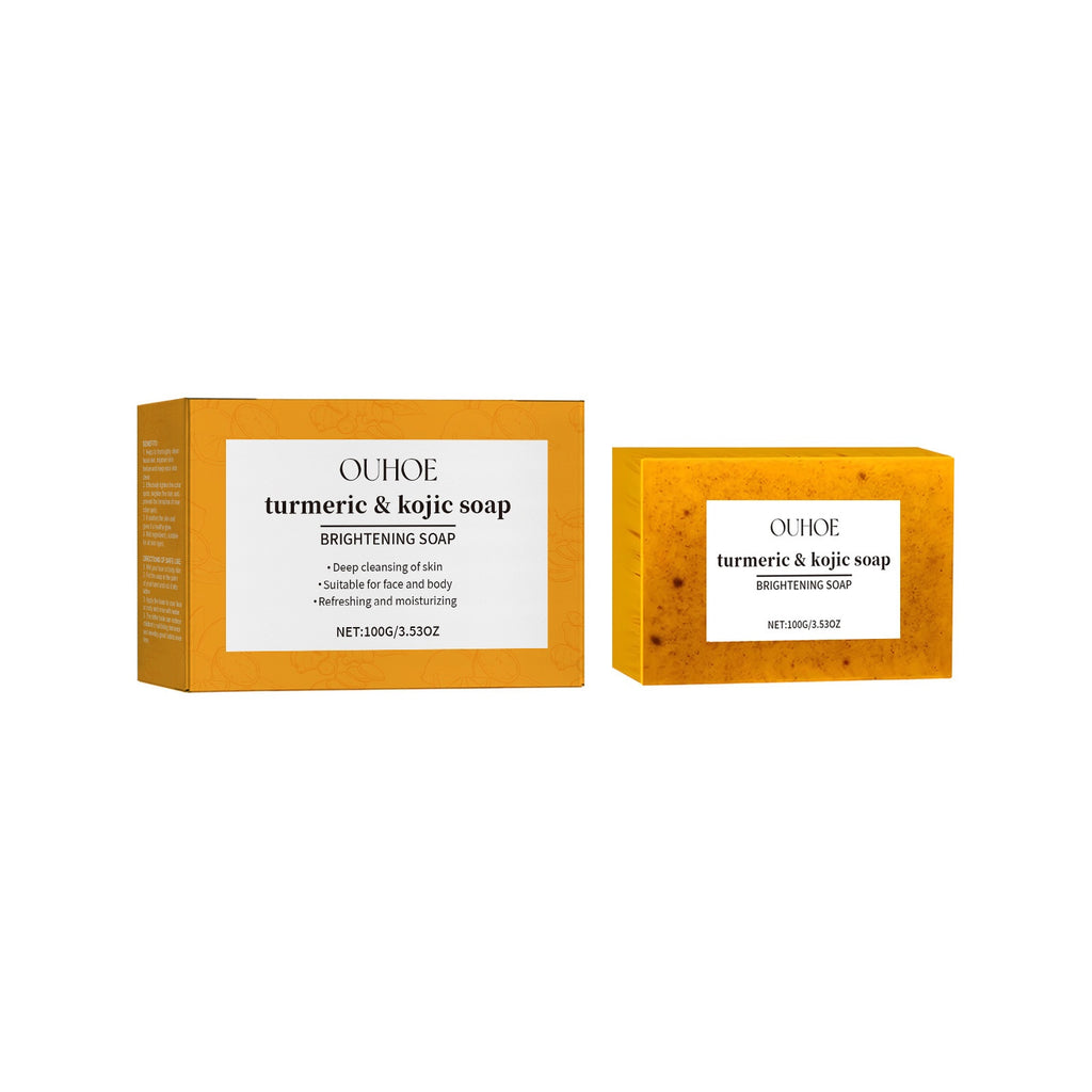 OUHOE  Lemon Turmeric Brightening Soap