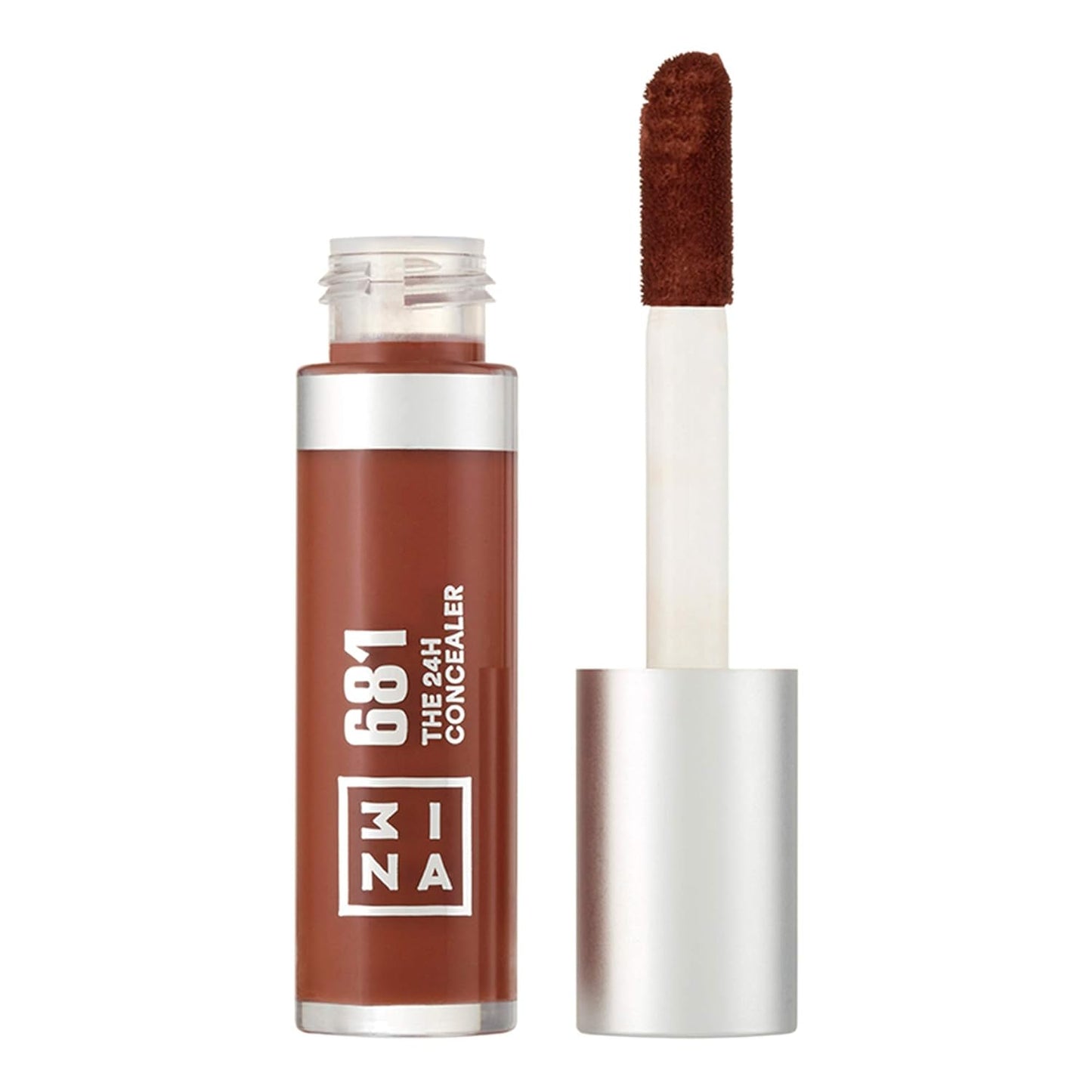 the 24H Concealer 681 - Brightening, Color Correcting Concealer for a Natural, Poreless Finish - Lightweight, Buildable, Creamy Formula - Thick Applicator for a Smooth, Easy Blend - 0.15 Oz