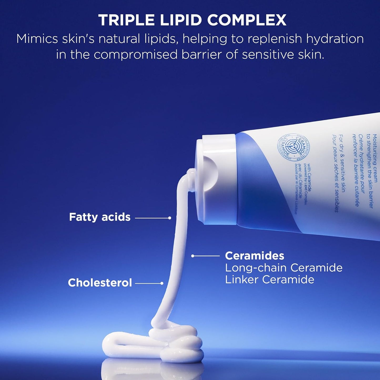 ATOBARRIER365 Cream with Ceramides, Korean Face Moisturizer for Barrier Repair | 120H Lasting Hydration, Ceramide Capsules, Dry & Sensitive Skin, Non-Comedogenic, 80 Ml / 2.70 Fl.Oz.