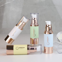 Mineral Fusion Dewy Hydrating Pore-Refining Face Primer 0.84 fl oz, Lightweight, Hydrating Primer Plumps Skin with Blue Light Protection