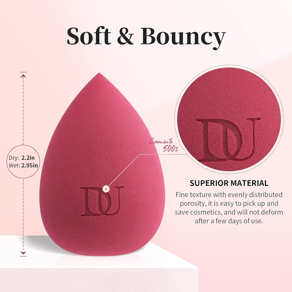 Makeup Blender Sponge – Streak-Free, Vegan & Cruelty-Free for Liquid & Creams