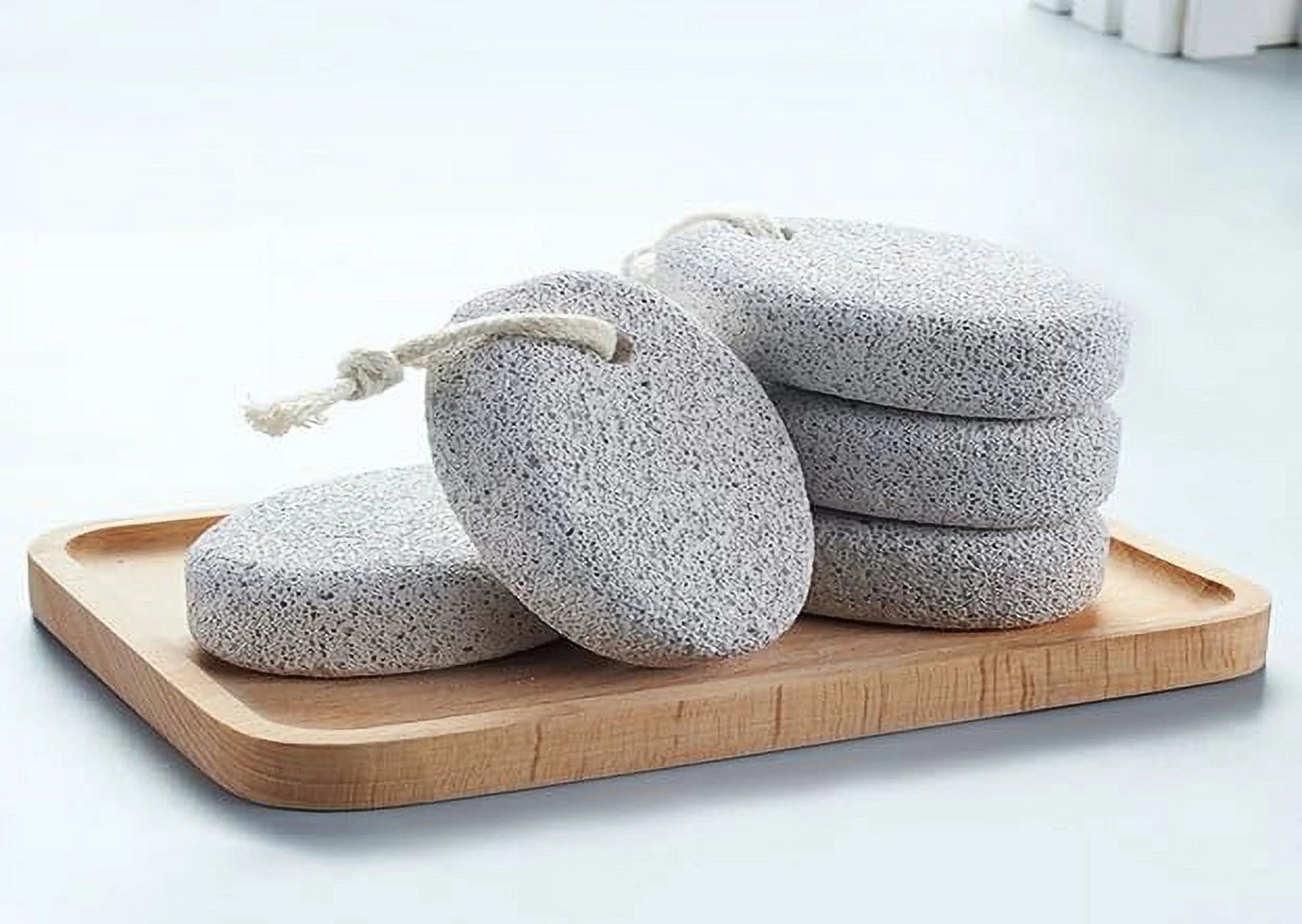 Natural Pumice Stone for Feet – Pedicure Callus Remover & Skin Exfoliator