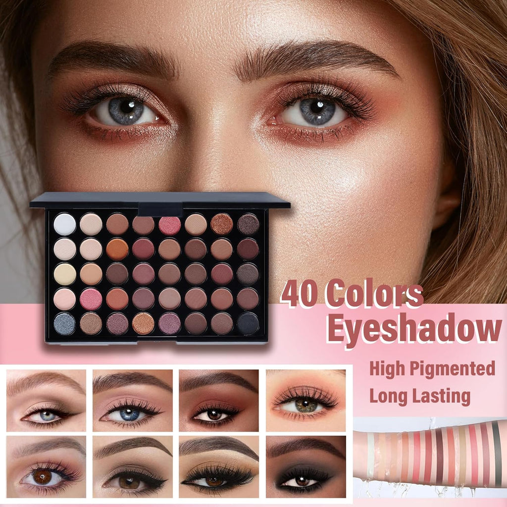 Makeup Kit for Women & Teen Girls – Beginner-Friendly Gift Set