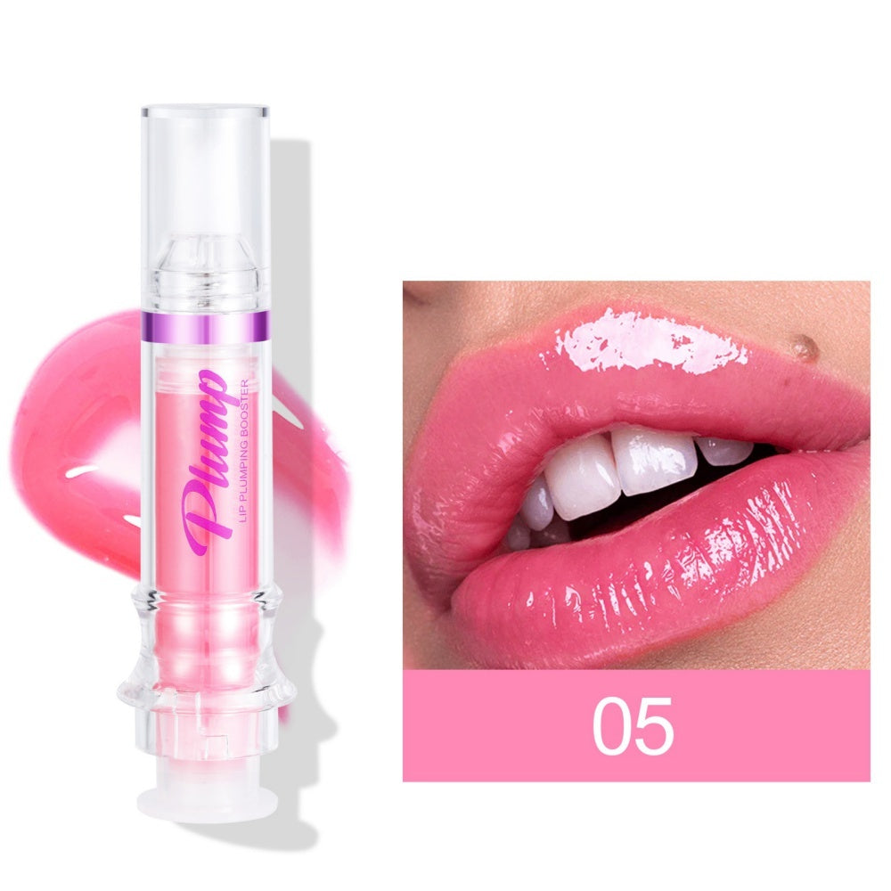 HandaiyanNew Tube Lip Rich Lip Color Slightly Spicy Lip Honey Lip Glass Mirror Face Lip Mirror Liquid Lipstick