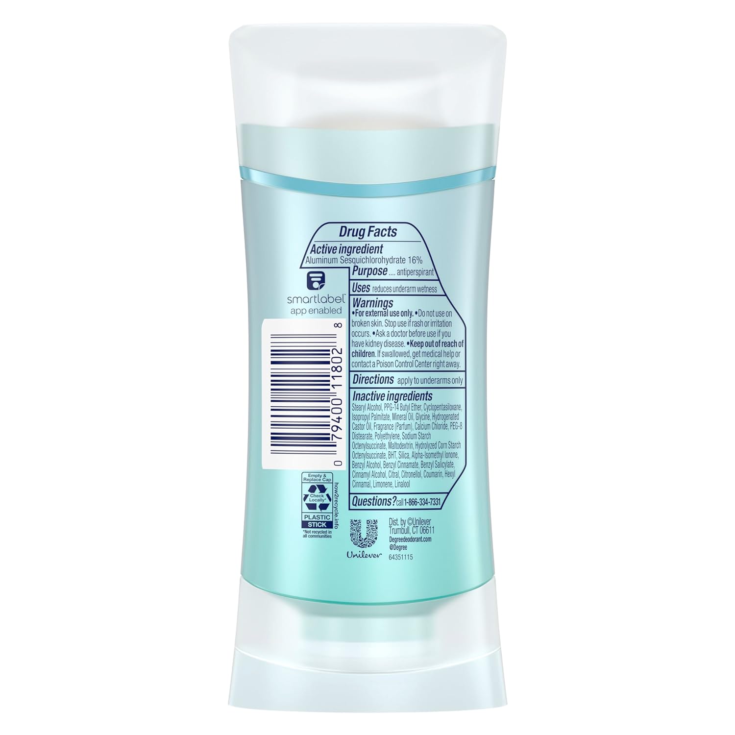 Antiperspirant Deodorant Shower 2.6 Oz