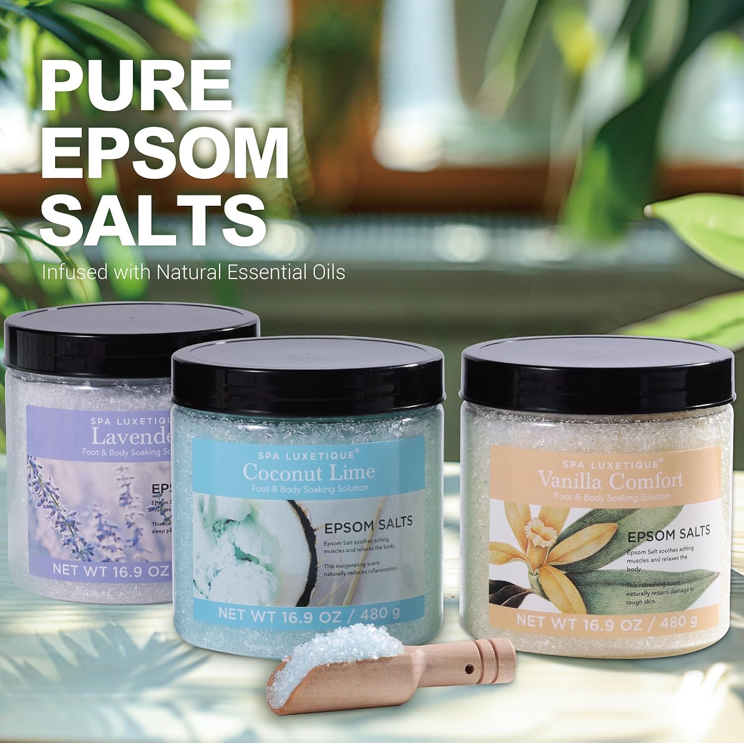 Bath Salts for Soaking 3.17Lbs