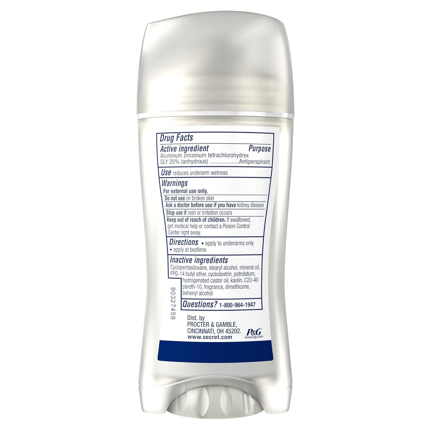 Clinical Strength Antiperspirant Deodorant 2.6 Oz