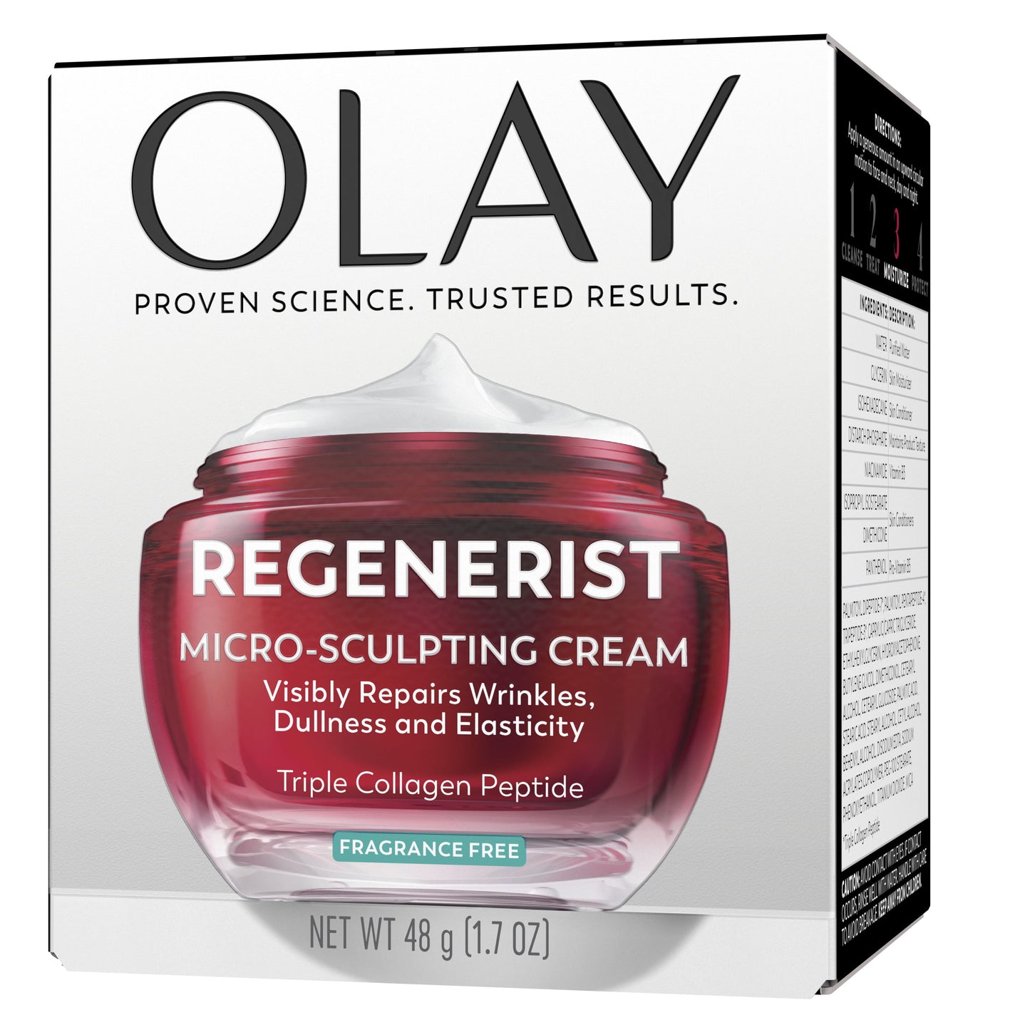 OLAY REGENERIST Anti-Aging Face Cream, Hydrating, Anti-Wrinkle, Firming Moisturizer, Fragrance Free, Skin Care with Triple Collagen Peptide & Niacinamide