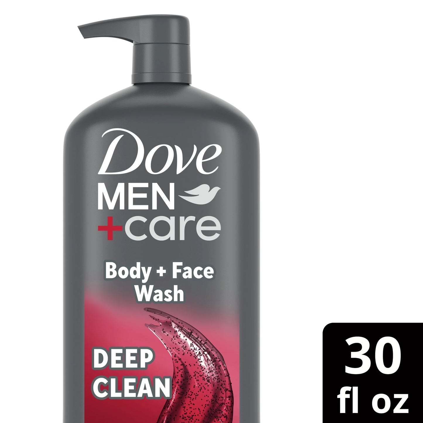 Exfoliating Deep Clean Face & Body Wash for Men – Citrus & Cedarwood, 30 oz